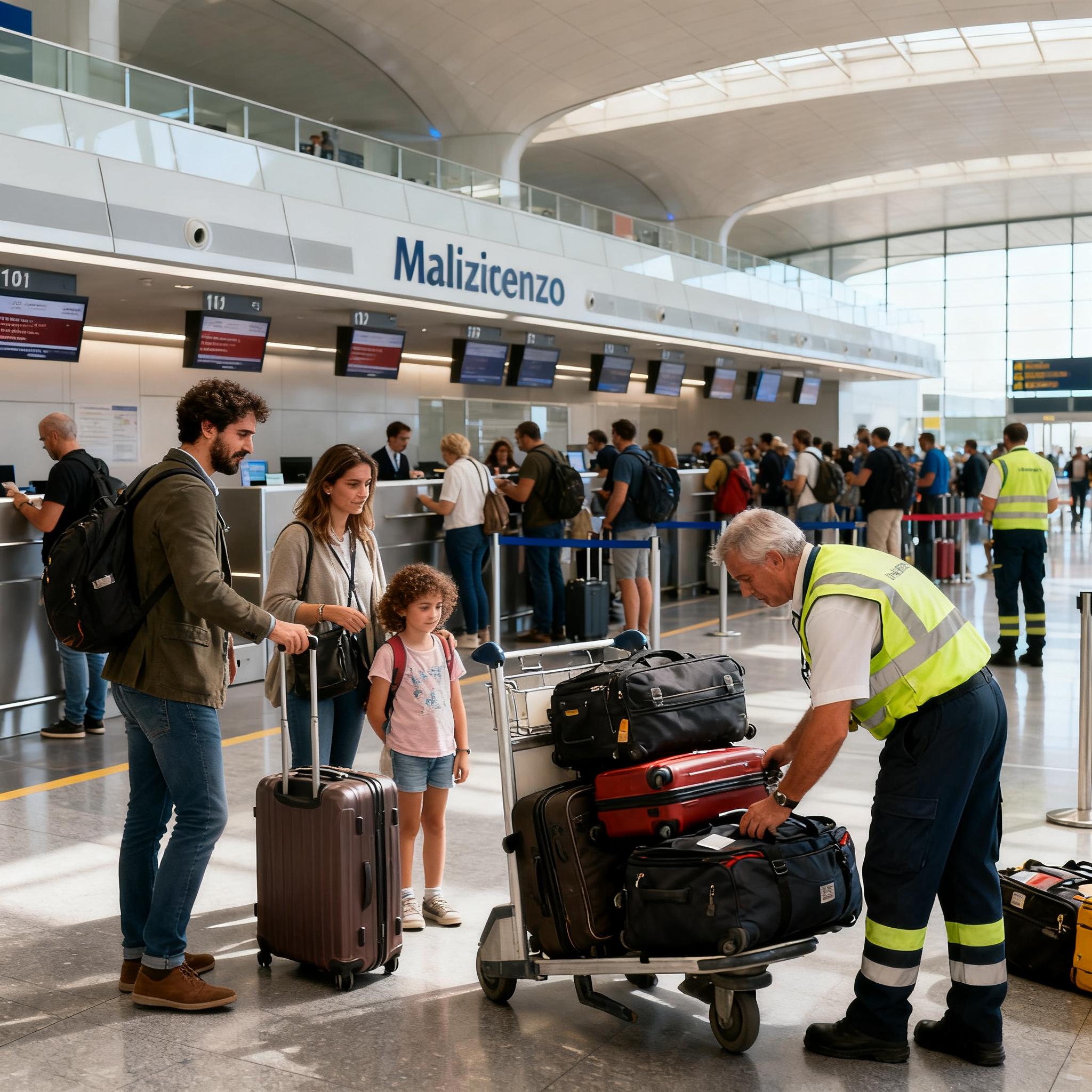 Aerostazione malpensa arrivi