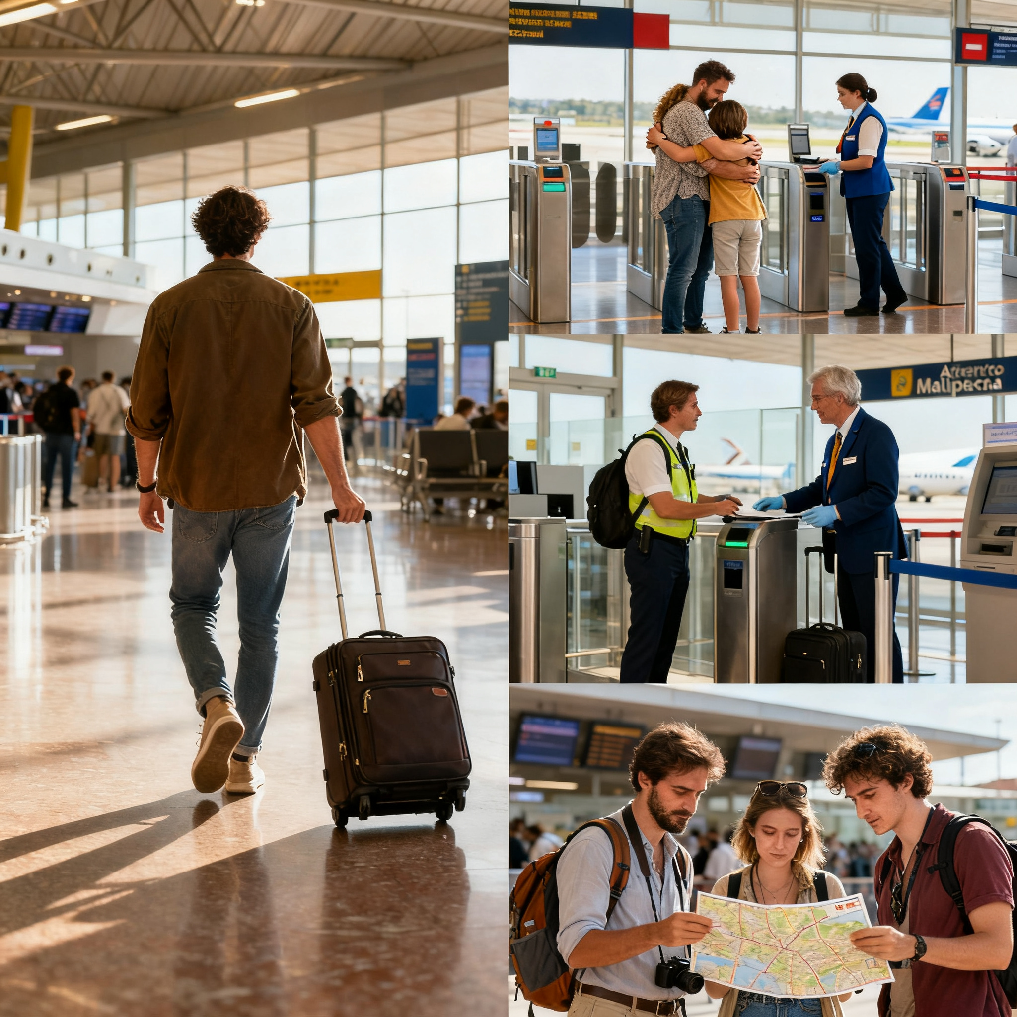 Veduta esterna dell’aeroporto di Malpensa